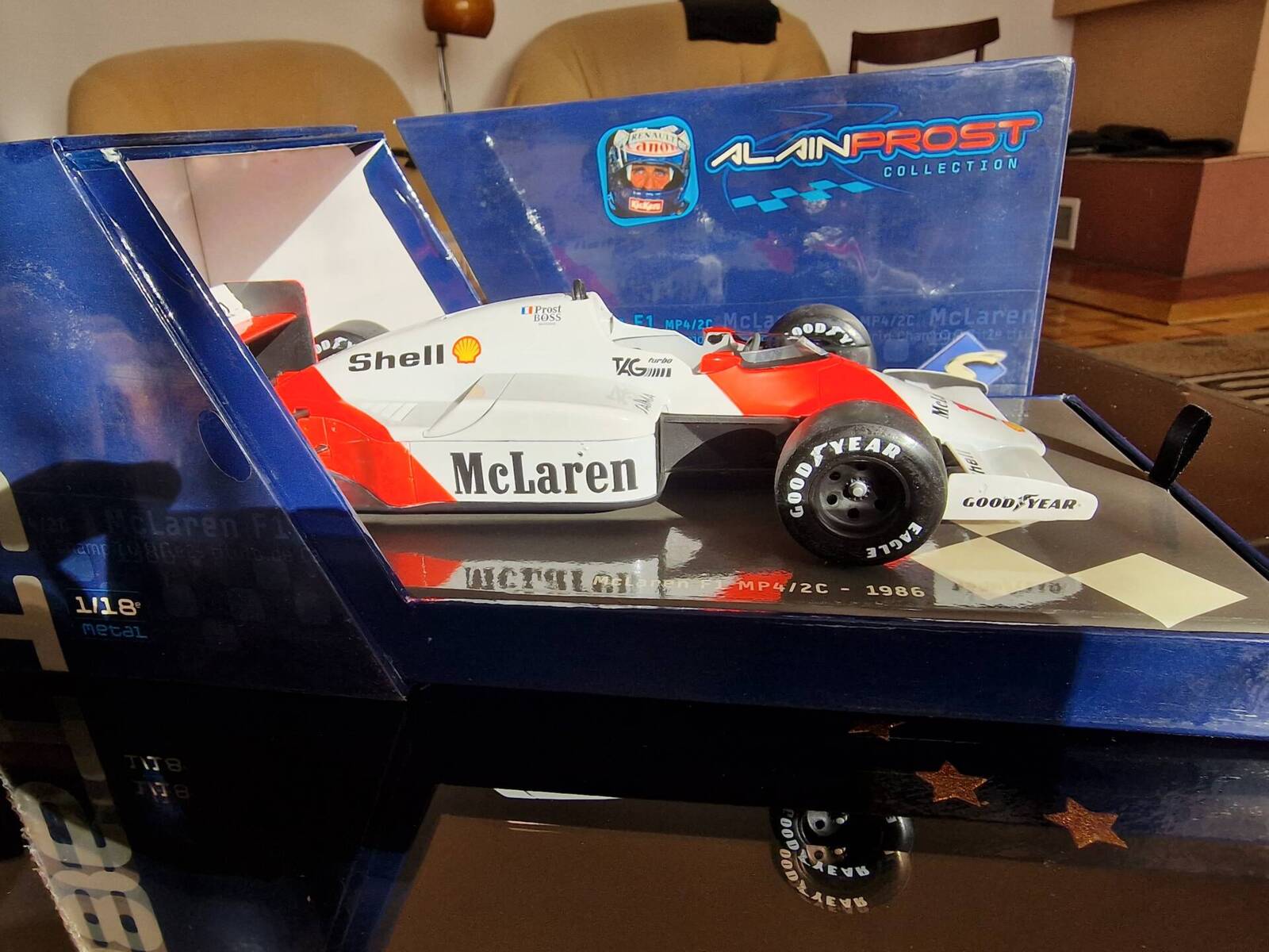 Mclaren MP4/2C , Solido 1/18 | modelbazar.cz