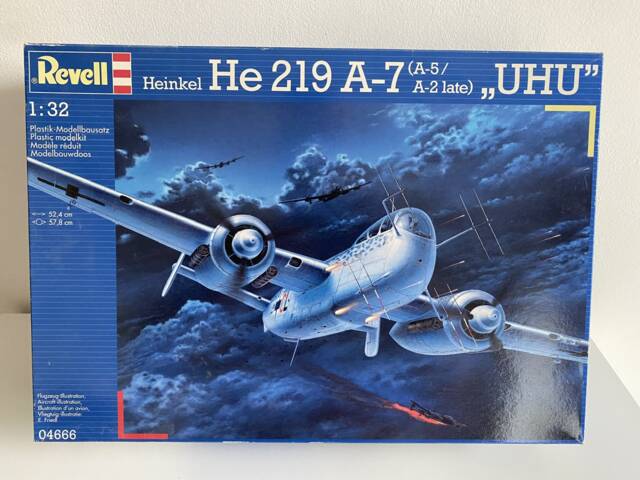 1:32 Heinkel He 219 - 100% původní stav