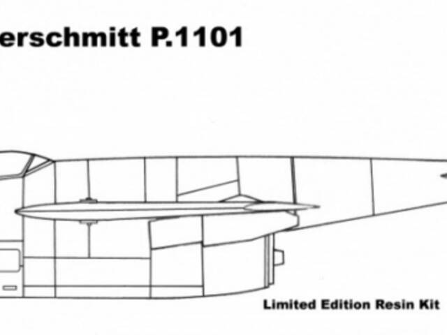 1:32 Messerschmitt P.1101