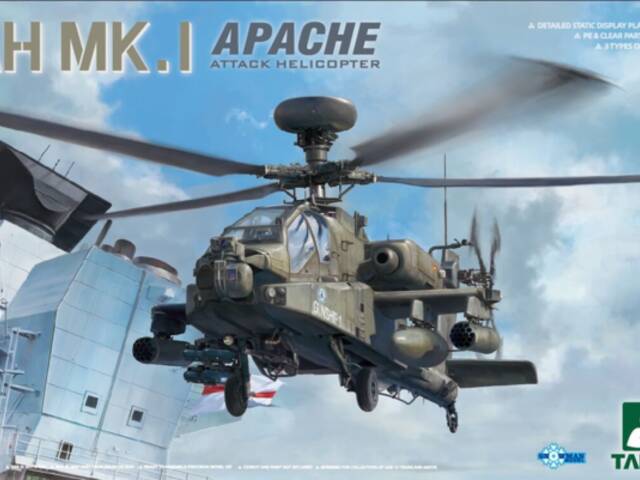 1:35 AH Mk.I Apache Attack Helicopter