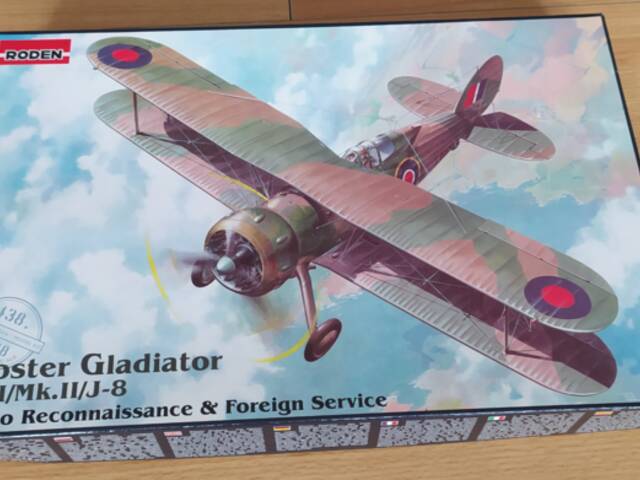 1:48 Gloster Gladiator