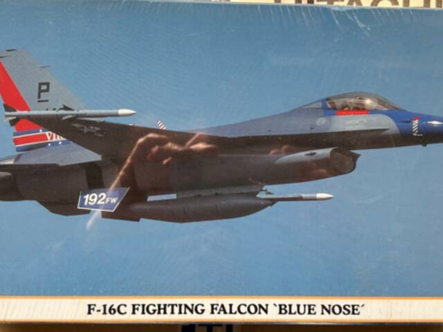 1:48 Hasegawa F-16C Blue Nose