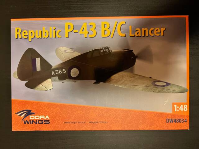 1:48 Republic P-43B/C Lancer