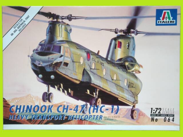 1:72 Boeing CH-47 C/D (HC-1) CHINOOK