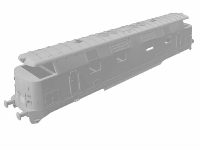 3D model lokomotivy V180 na pojezd Re 460