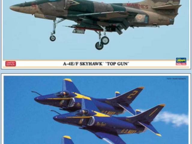 A-4E/F Skyhawk "Top Gun" nebo "Blue Angels"