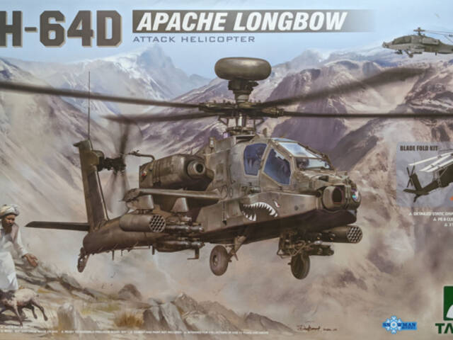 AH-64D Apache (Takom) + hlaveň Master