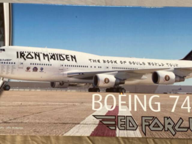 B-747 Ed Force One Iron Maiden