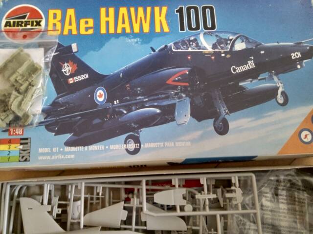 BAe Hawk 100 1/48 s doplňky