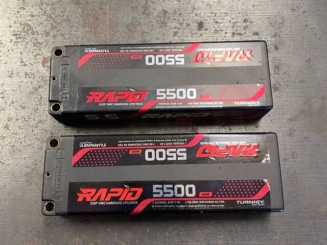 Baterie 2S Turnigy Rapid 5500mAh 140-280C