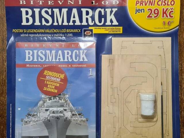 Bismarck 1/200 - Hachette