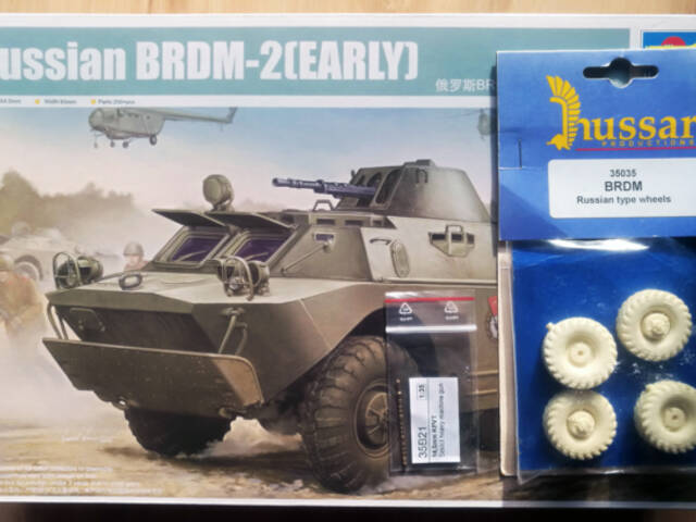 BRDM-2 early + RB model + Hussar