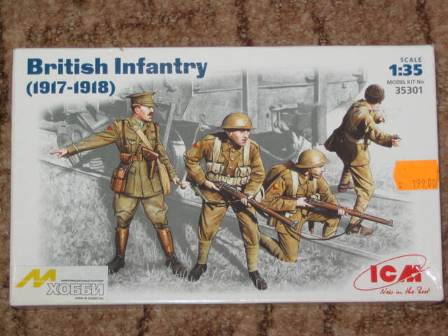 britská pěchota 1917-18