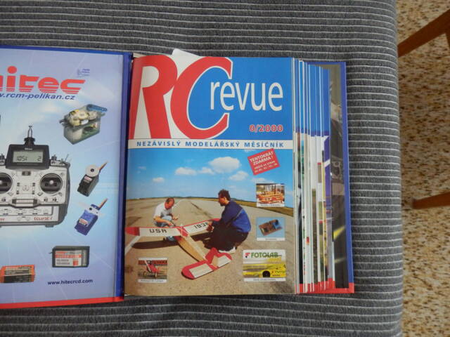 Časopisy RC Revue, od 0 ročníku až po 4/2024