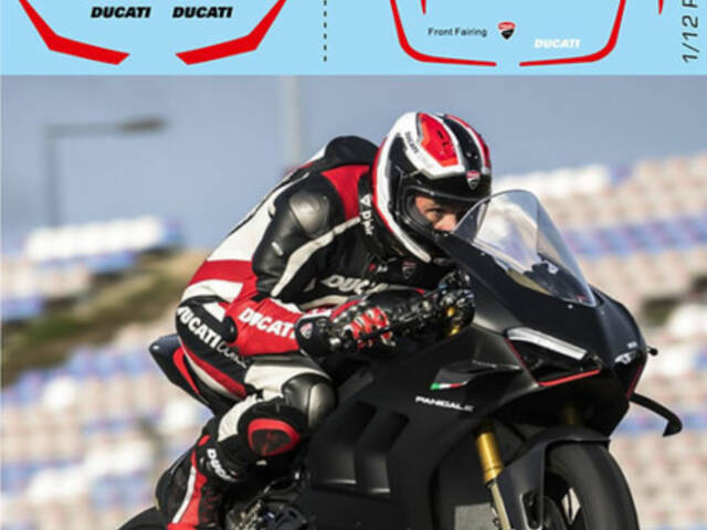 Ducati V4 SP2 obtisky 1:12 nové
