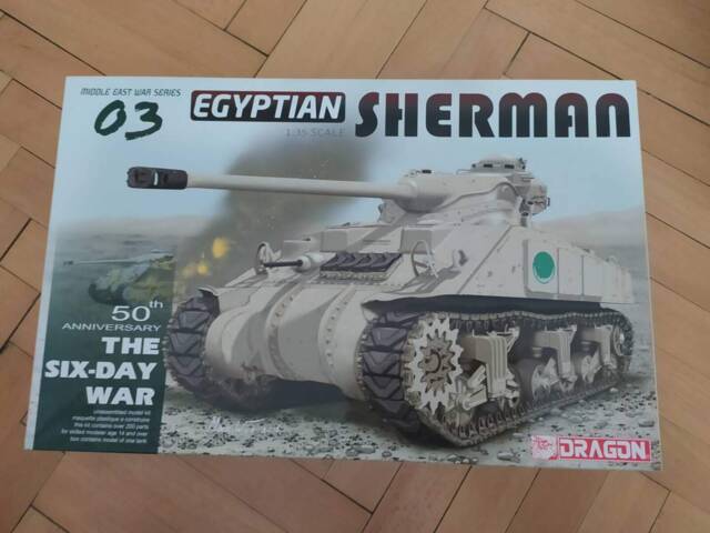 Egyptian Sherman, 1/35, Dragon