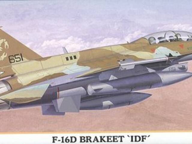 F-16D IDF Hasegawa