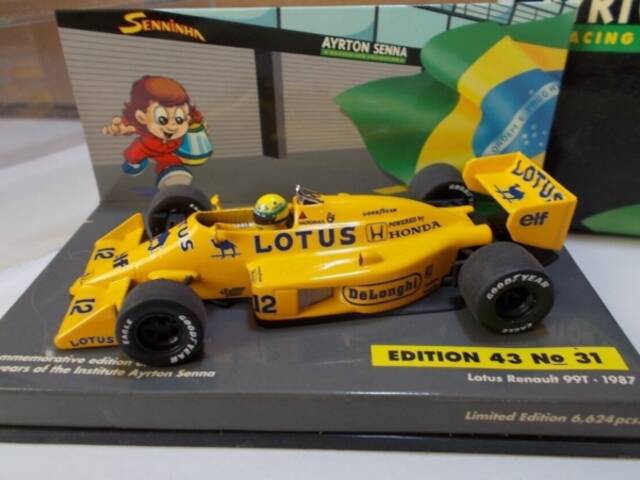 F1 Ayrton Senna,Minichamps 1/43 "Senninha"