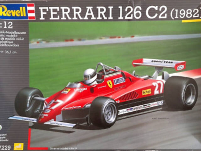 Ferrari 126 C2 (1982) Revell | No. 07229 | 1:12