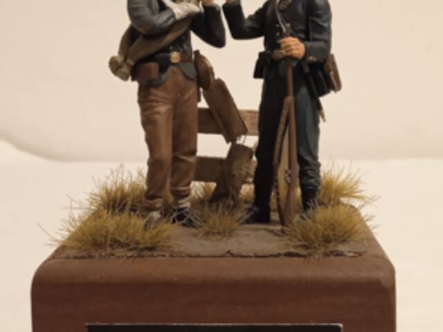 Figurka vojáka unie a konfederace 1865 1/35