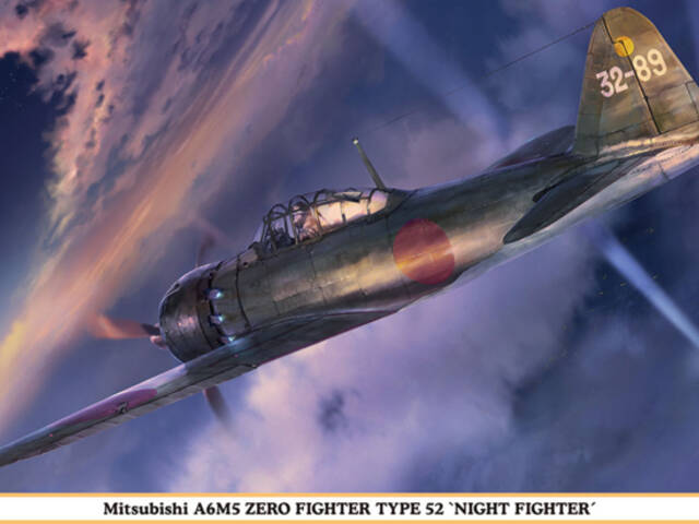 Hasegawa A6m5 Night Fighter