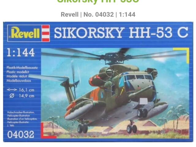 Hh-53c revell 1:144
