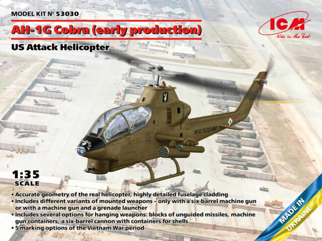 ICM 1/35 AH-1G Cobra Early (53030)
