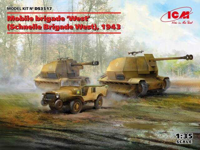 ICM 1/35 Mobile Brigade West (DS3517)