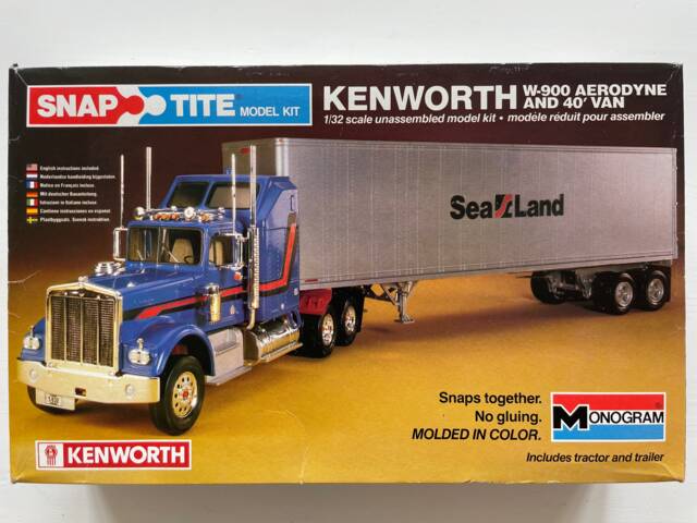 Kamion Kenworth s návěsem, rarita, MONOGRAM