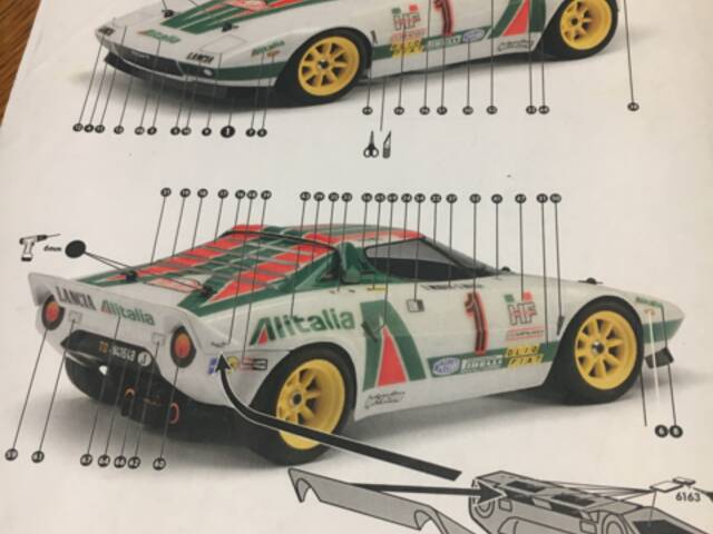 Karoserie Lancia Stratos HF