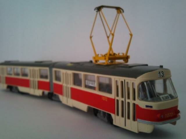 Koupím modely tramvaji a autobusů DPP