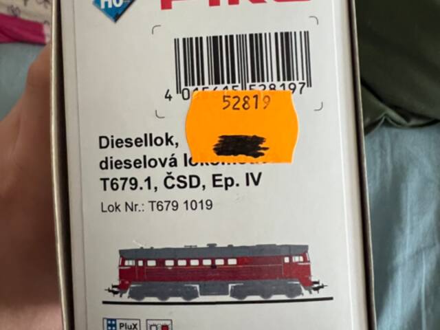 Lokomotiva Sergej T679.1 H0 Piko
