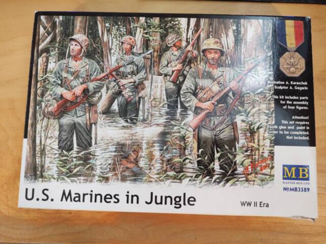 Master Box U.S. Marines in Jungle 1:35