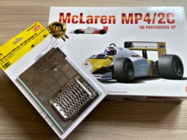 McLaren MP4/2C + Detailset Beemax 1/20