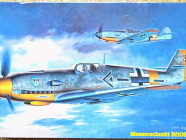 Messerschmitt Bf109F-2 + doplňky