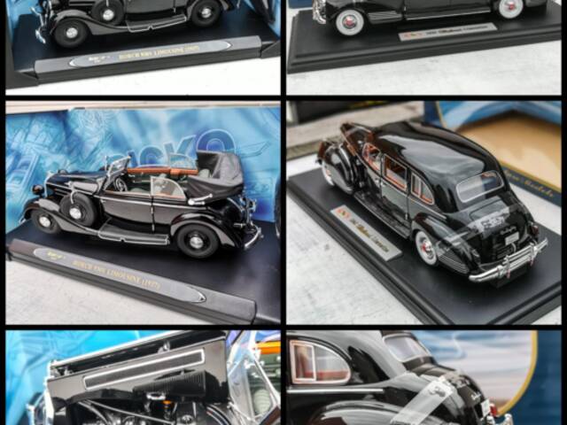 Modely 1:18 Horch, Packard / Ricko a signature
