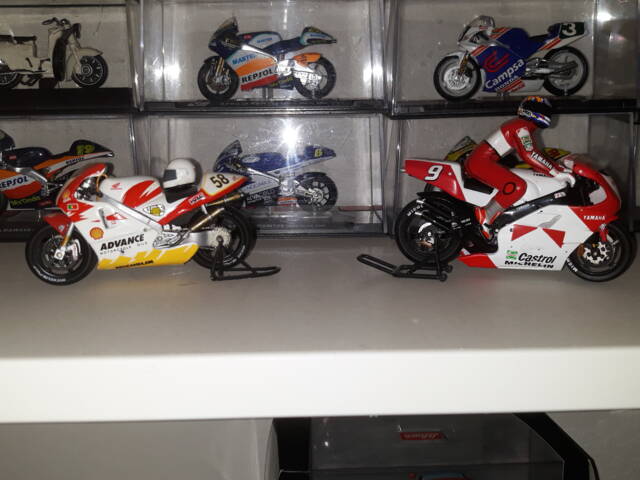 Moto modely RACING,1:24-1:22.
