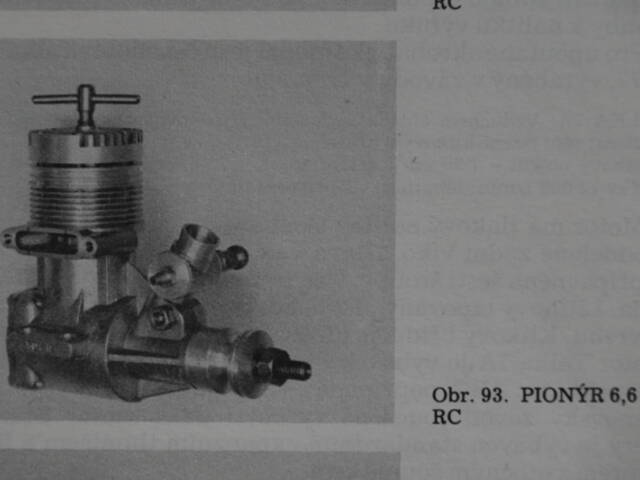 Motor Pionýr 6.6 D RC