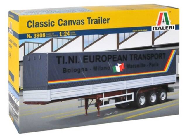 Návěs Classics canvas trailer Italeri 3908