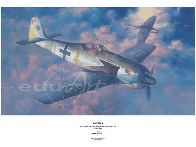 Plakát EduArt, Fw-190A-4