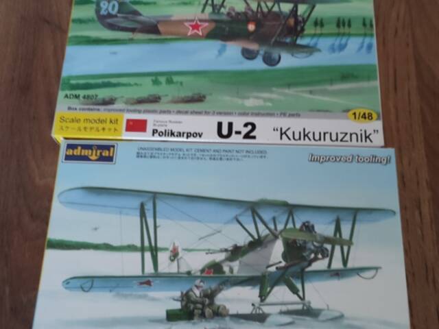 Polikarpov Po-2 LNB Skis + U-2 Kukuruznik