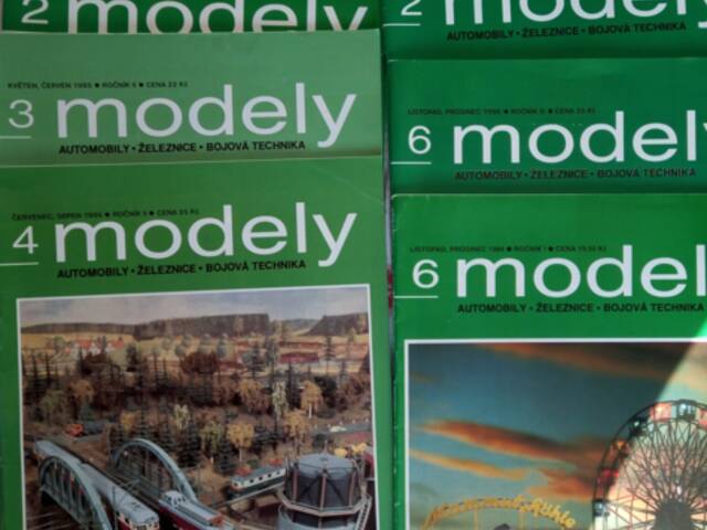 Prodám časopis "MODELY".