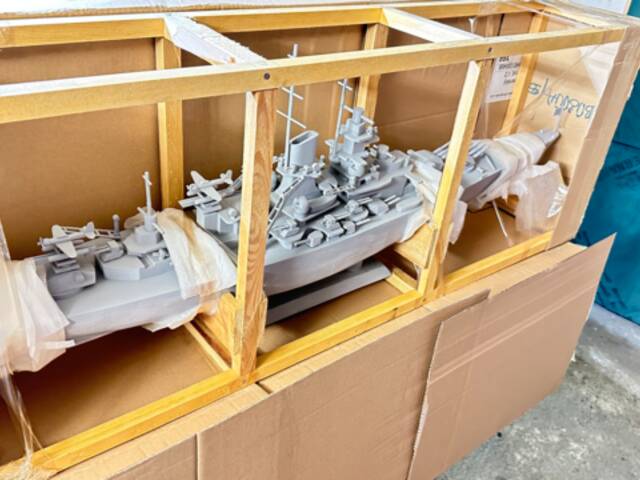 Prodám sbírku modelů loďí