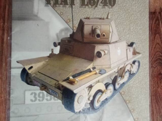 Prodám tank Fiat L6/40