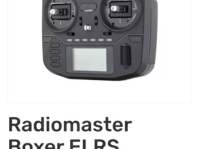 Radiomaster Boxer ELRS nebo 4 in 1