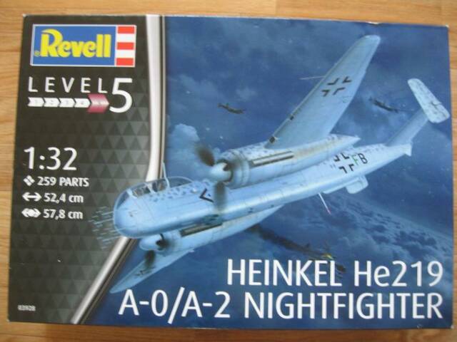 REVELL 03928 Heinkel He219 A-0/A-2 ´Nightfighter ´