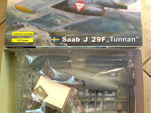 Saab J 29F Tunnan 1/48 AZ model