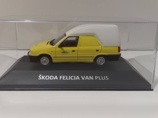 Škoda felicia van plus,1/43 (Český telecom)