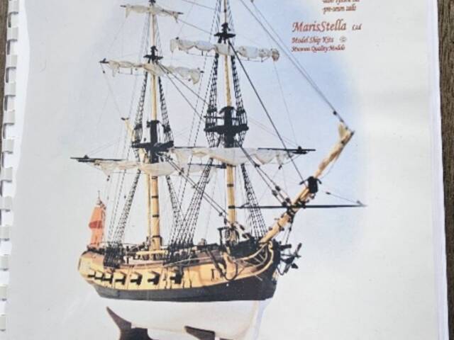 Stavebnice lodi  H.M.S. Ontario 1760  1/48