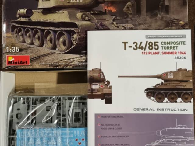 T-34 různé, 1/35 ruším sbírku techniky